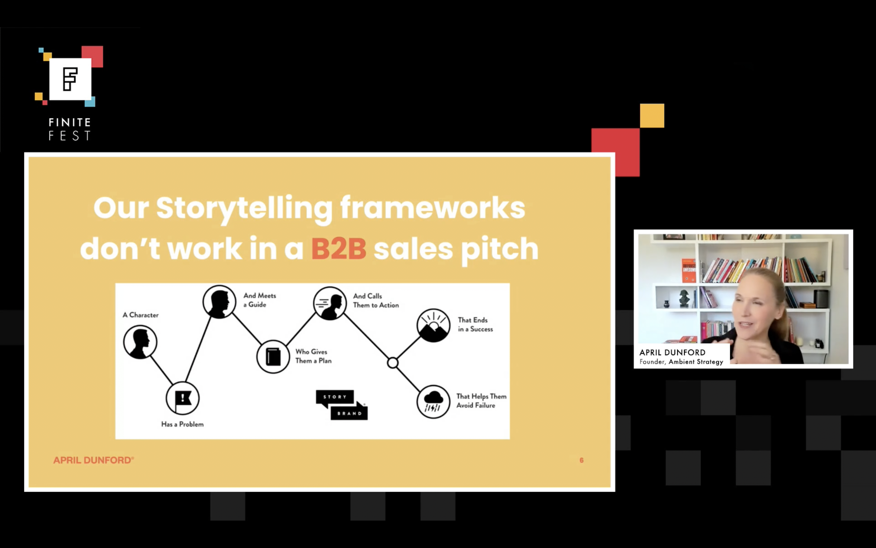 April Dunford on storytelling frameworks