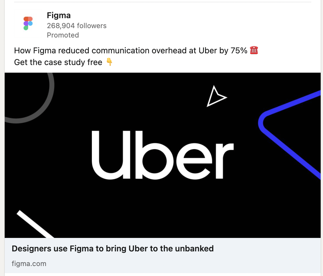 Figma LinkedIn Ad