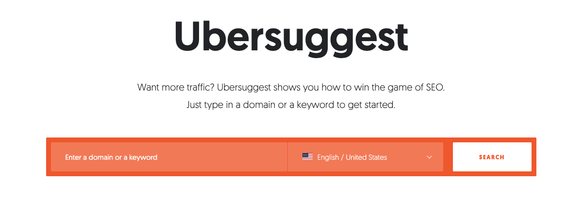 Ubersuggest